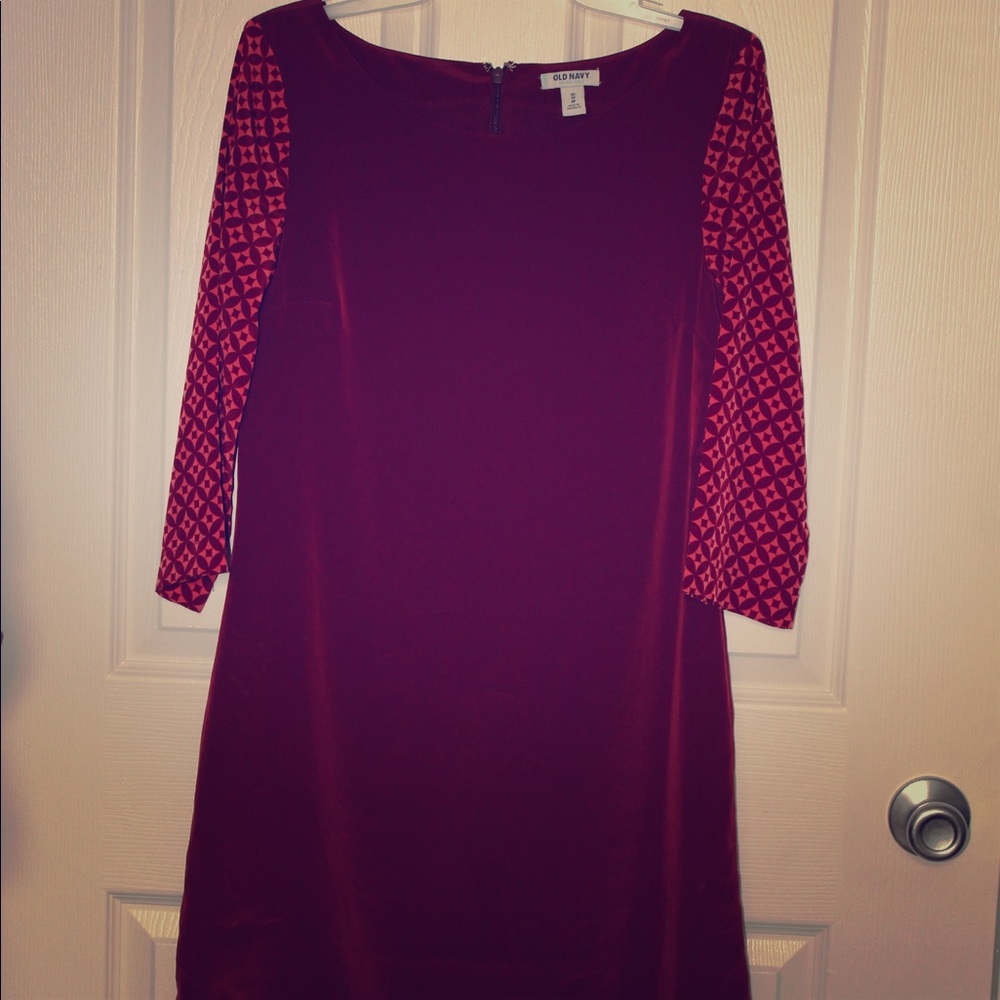 Red old navy shift dress